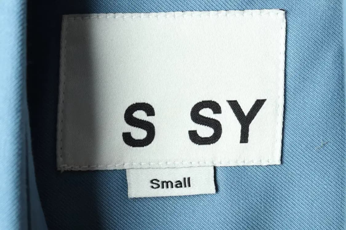 (S) 에스에스와이 셔츠 남방 블루 폴리 놈코어-161A3 상품이미지5