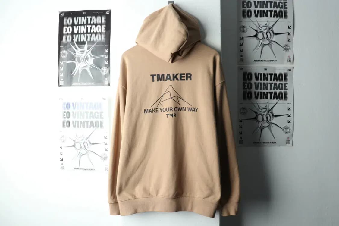 (L) 브랜드빈티지 후드집업 오버핏 브라운 올드스쿨-161A6 상품이미지6