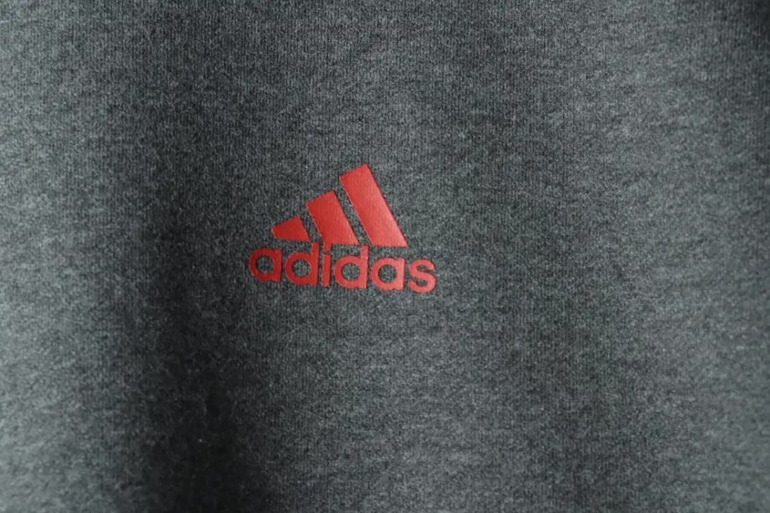 (2XL) 아디다스 맨투맨 티셔츠 빅사이즈 스몰로고 그레이-161FC 상품이미지5