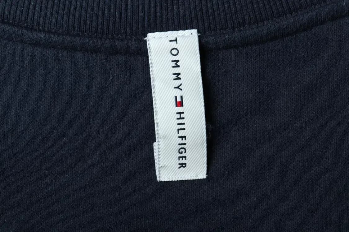 (M-L) 타미힐피거 긴팔티셔츠 빅로고 네이비 올드스쿨-161FD 상품이미지6