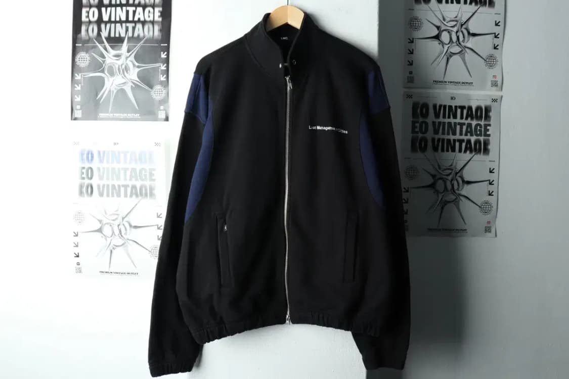 (L-XL) 엘엠씨 집업 바람막이 점퍼자켓 헤비 블랙 스트릿-161FF 상품이미지3