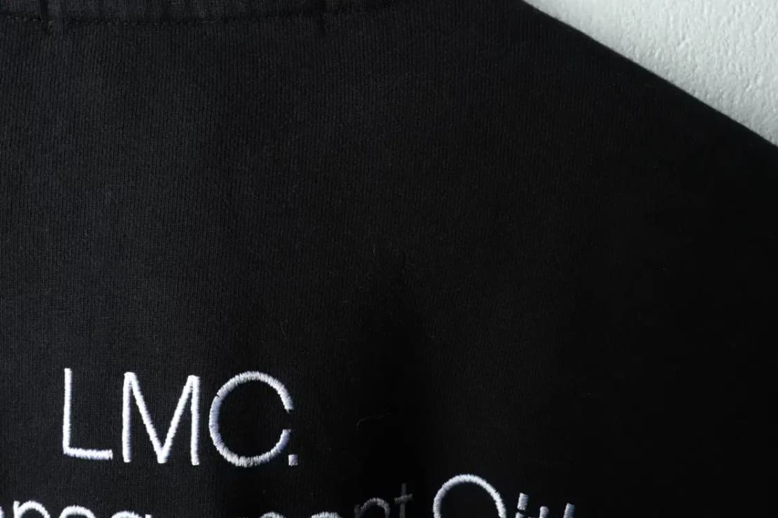 (L-XL) 엘엠씨 집업 바람막이 점퍼자켓 헤비 블랙 스트릿-161FF 상품이미지9