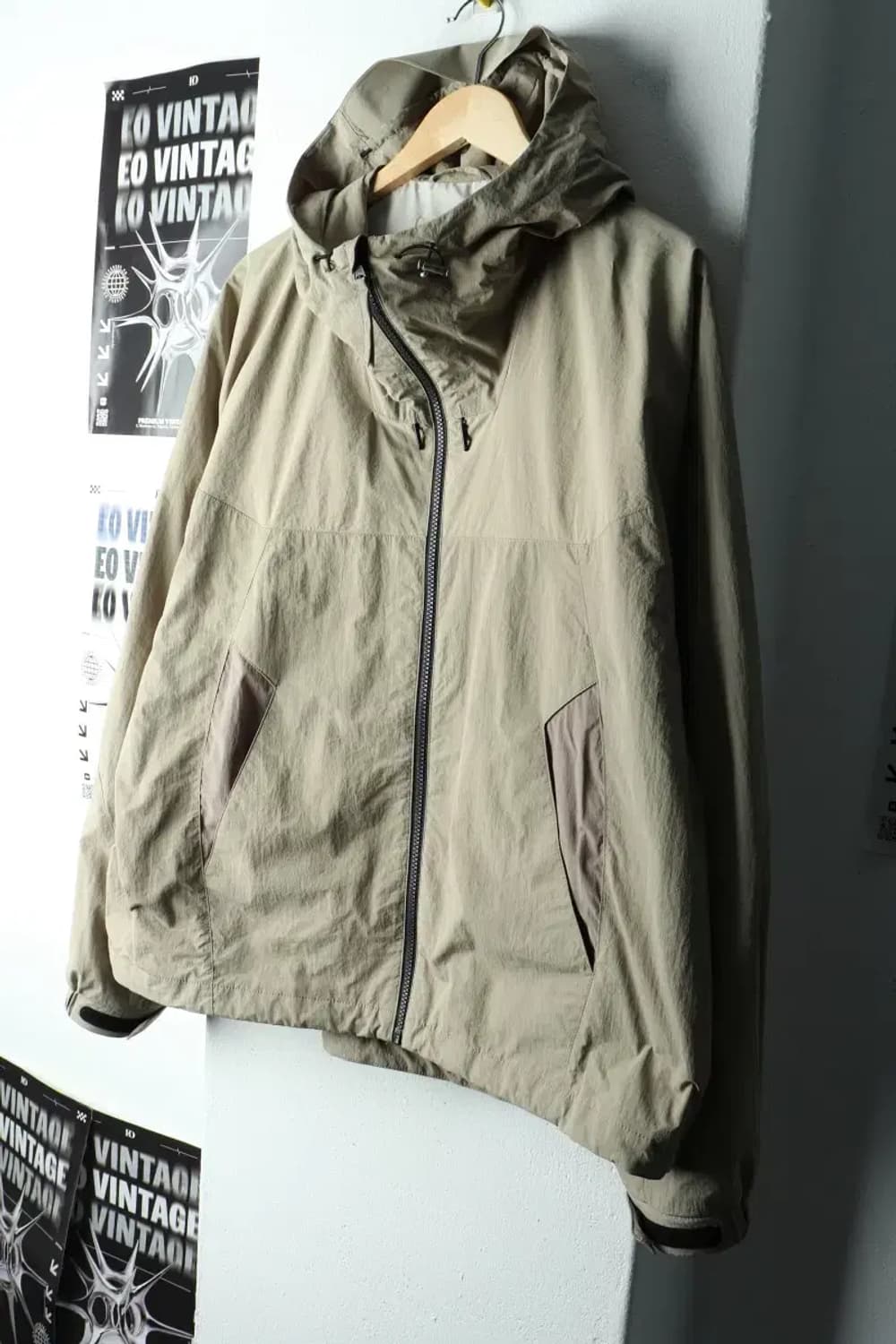 (M-L) 인사일런스 집업 바람막이 점퍼자켓 콘트라스트 우븐-16201 상품이미지1