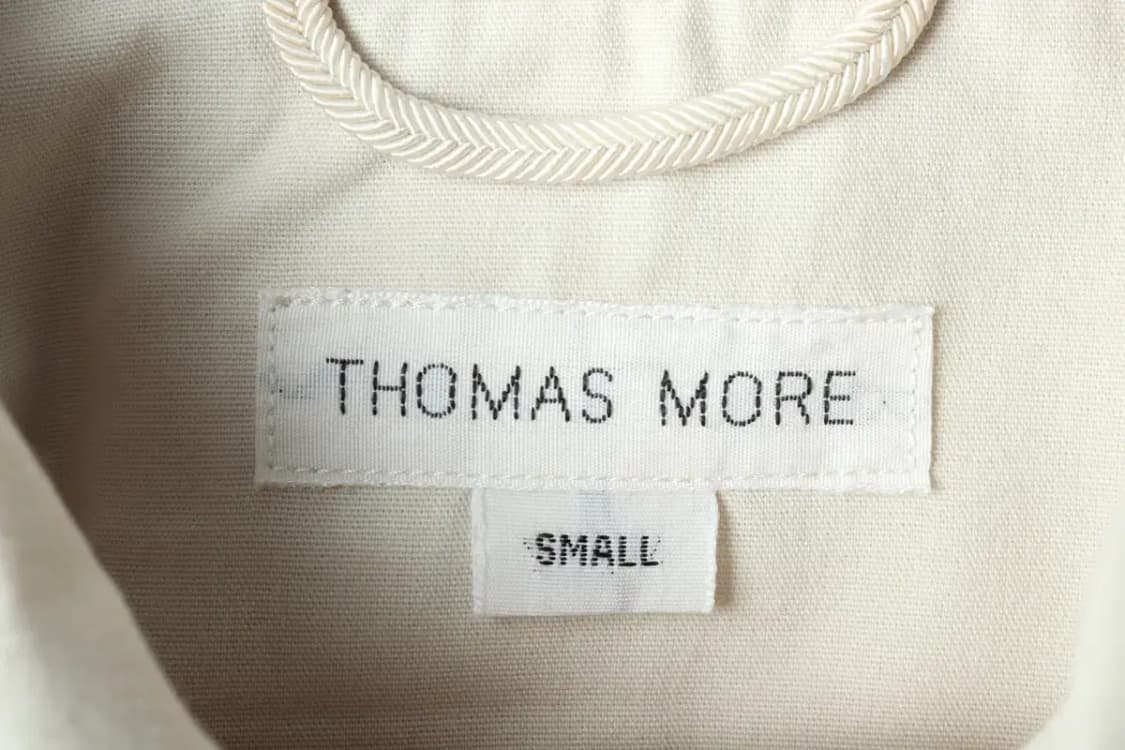 (S-M) 토마스모어 집업 바람막이 점퍼자켓 블루종 베이지-16202 상품이미지5