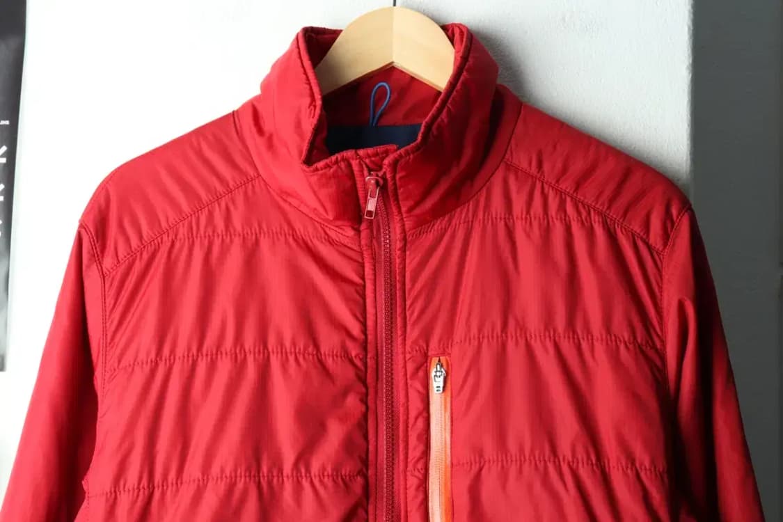 (M-L) 타미힐피거 패딩 점퍼자켓 경량 레드-16207 상품이미지3