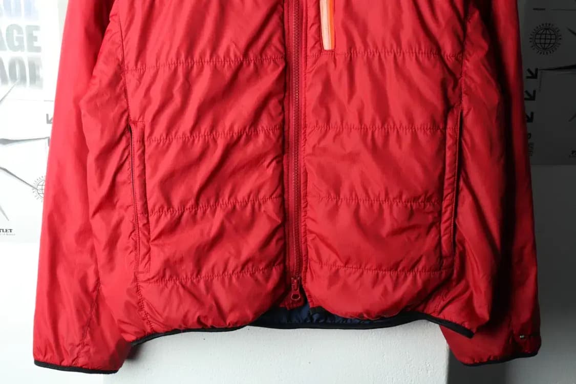 (M-L) 타미힐피거 패딩 점퍼자켓 경량 레드-16207 상품이미지4