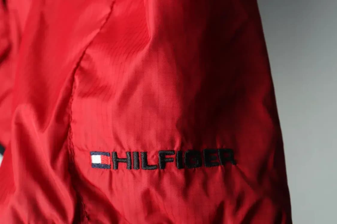 (M-L) 타미힐피거 패딩 점퍼자켓 경량 레드-16207 상품이미지5