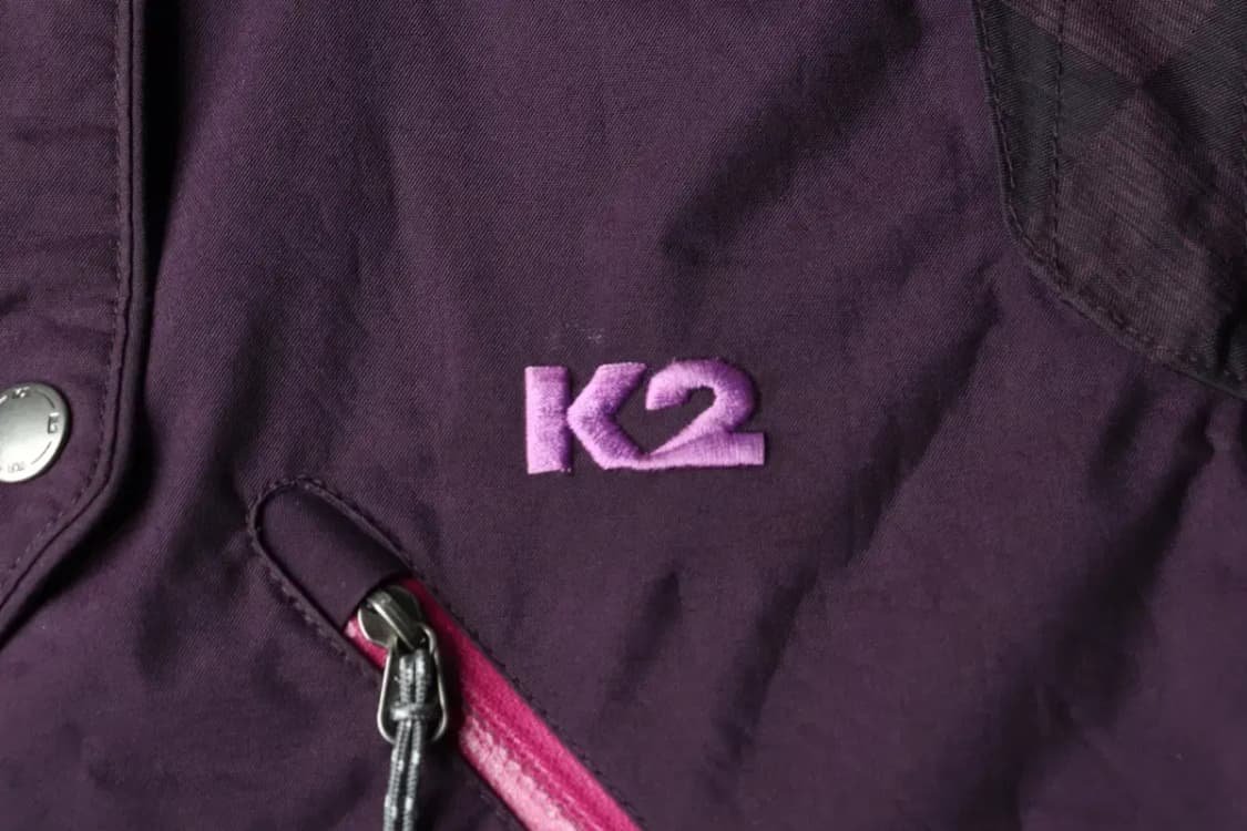 W(L) K2 케이투 패딩 점퍼자켓 경량 체크 퍼플-16208 상품이미지5