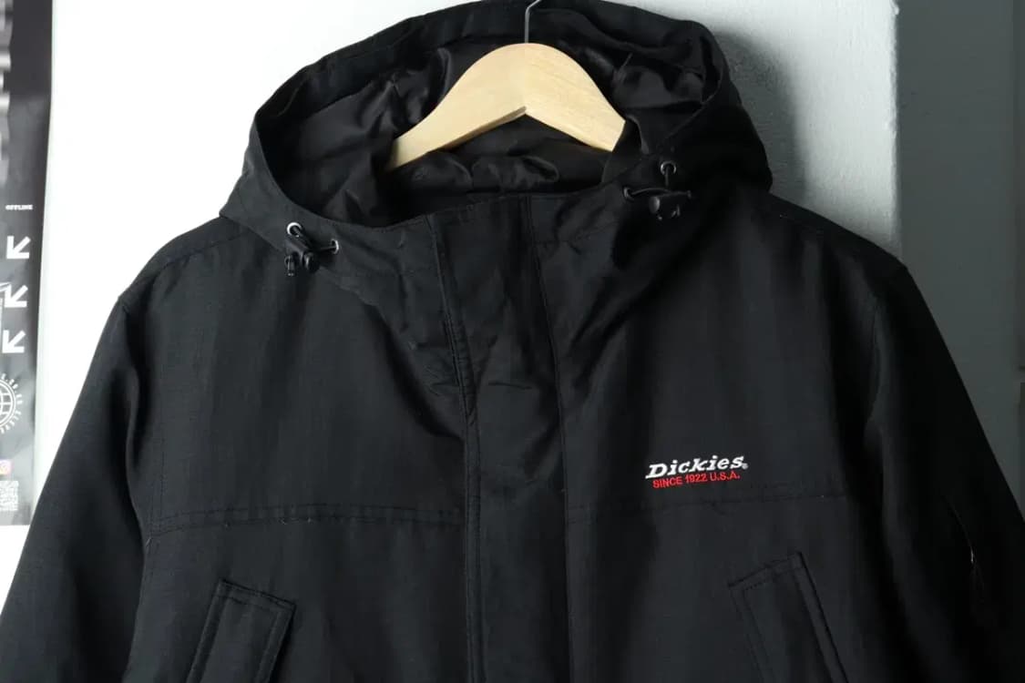 (M-L) 디키즈 패딩 점퍼자켓 테크웨어 덕다운 블랙-1620A 상품이미지3