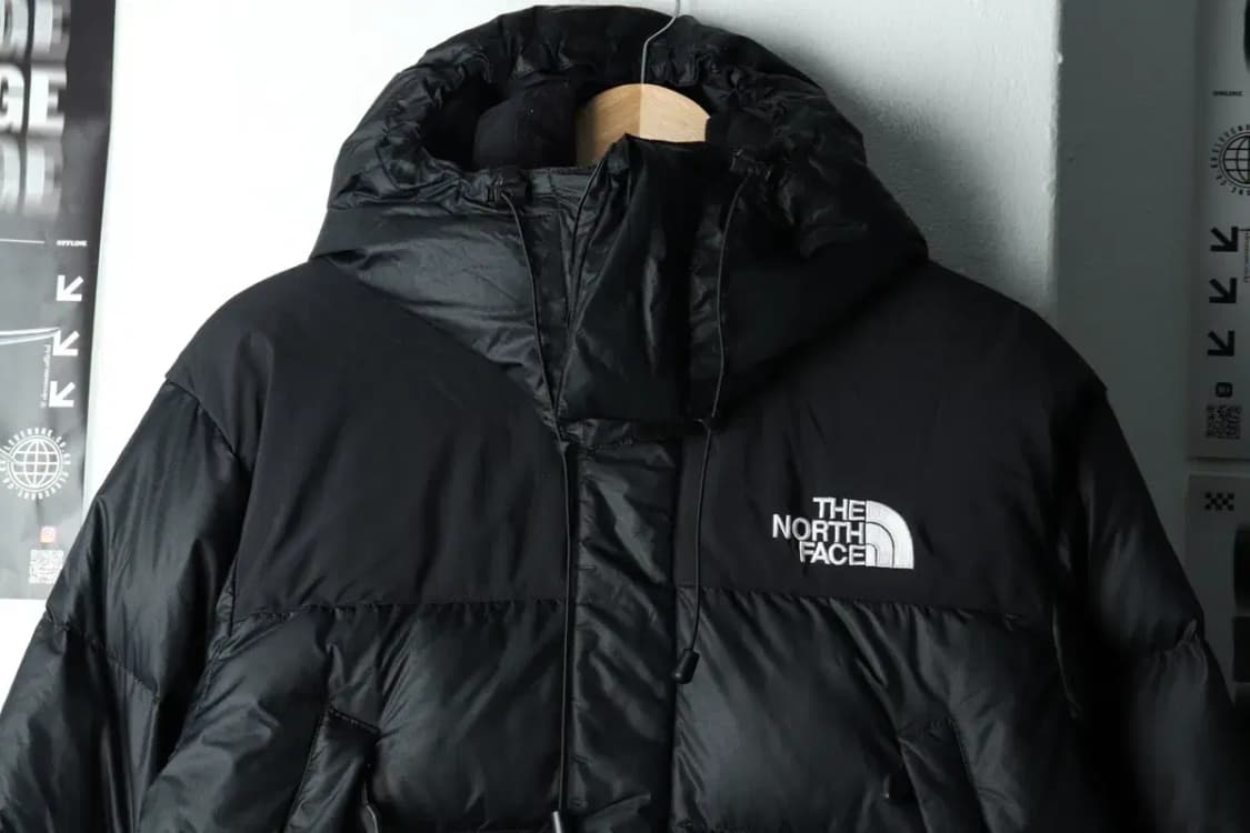 (M-L) 노스페이스 패딩 점퍼자켓 눕시 블랙 롱 구스다운-1620B 상품이미지3