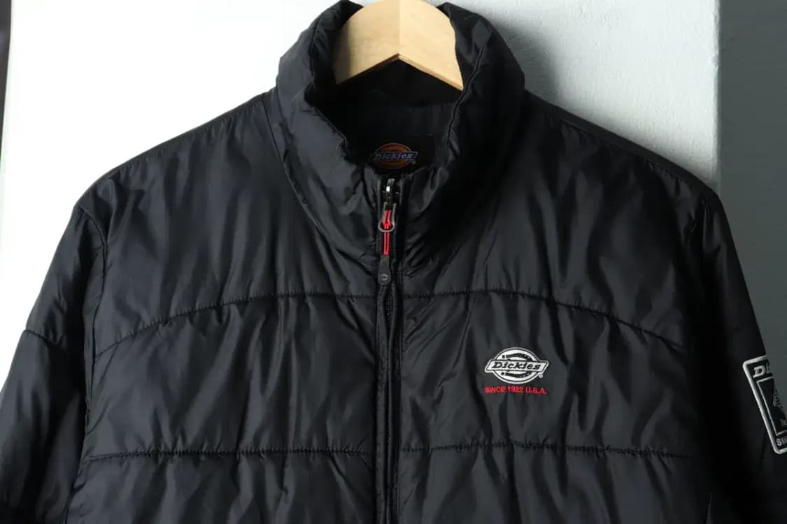 (M-L) 디키즈 패딩 점퍼자켓 경량 블랙 올드스쿨-1620C 상품이미지3