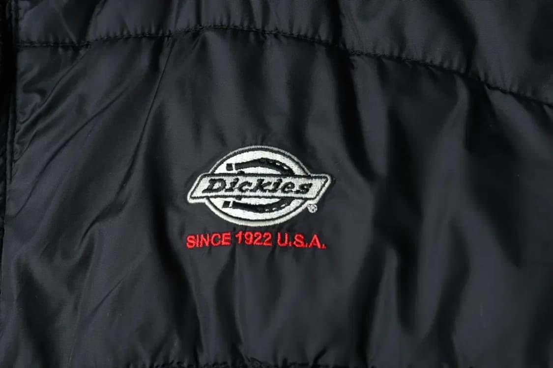 (M-L) 디키즈 패딩 점퍼자켓 경량 블랙 올드스쿨-1620C 상품이미지5
