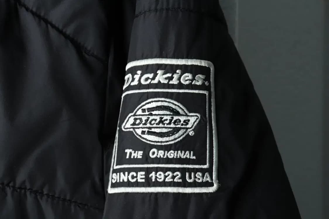 (M-L) 디키즈 패딩 점퍼자켓 경량 블랙 올드스쿨-1620C 상품이미지6