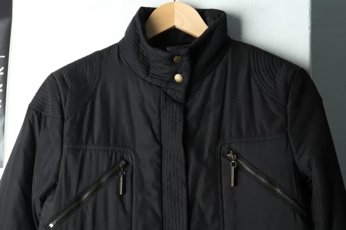 W(M-L) 아르마니 패딩 점퍼자켓 경량 라이더 블랙 테크웨어-1620D 상품이미지3