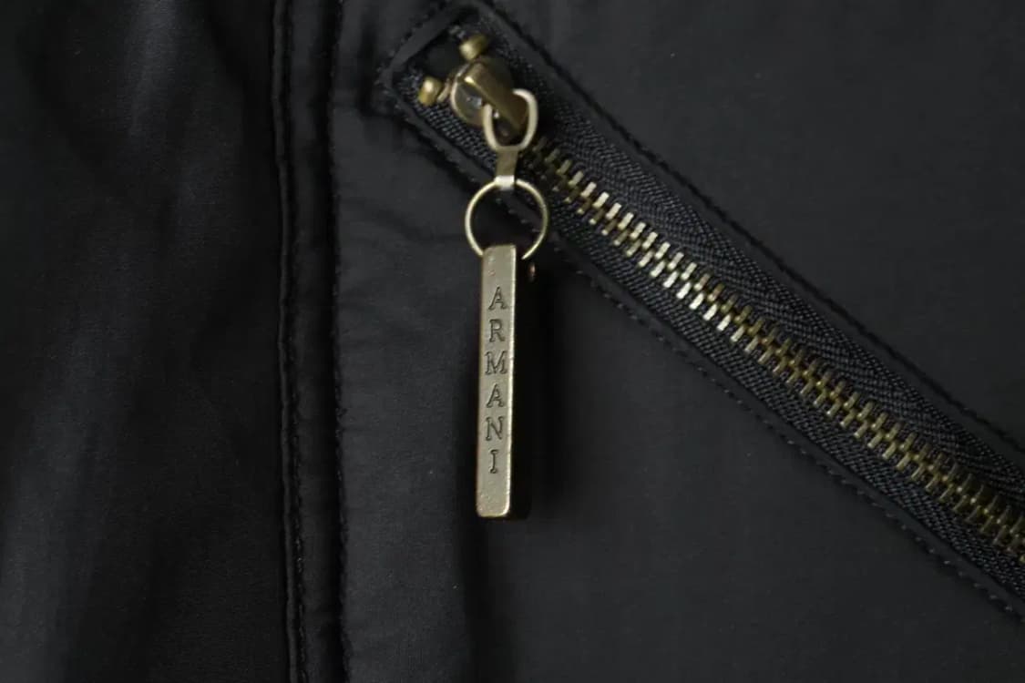 W(M-L) 아르마니 패딩 점퍼자켓 경량 라이더 블랙 테크웨어-1620D 상품이미지6