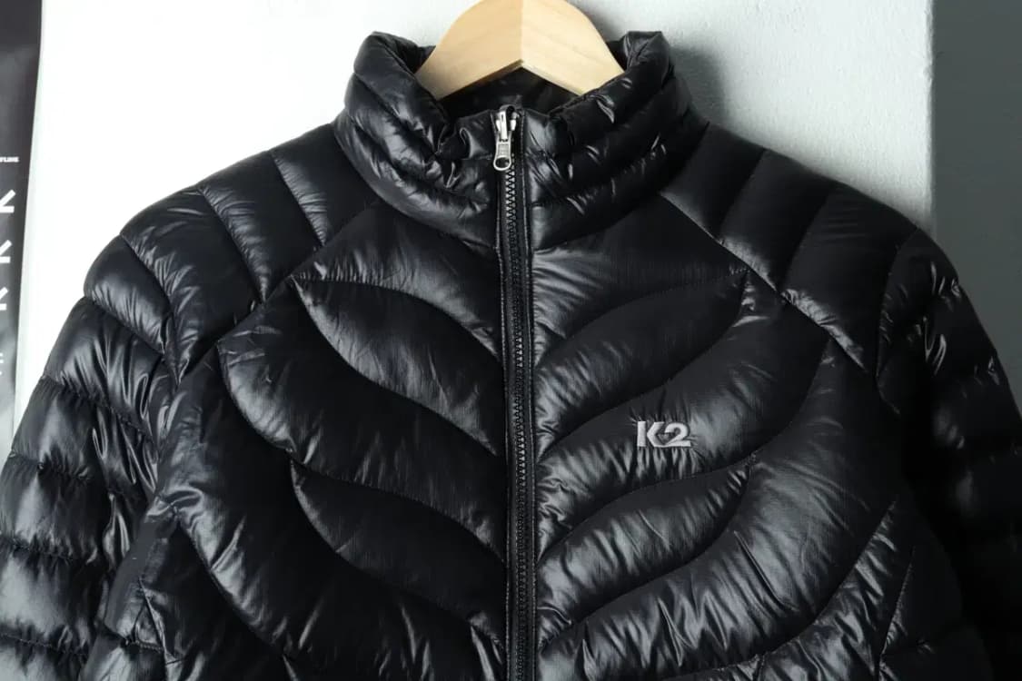 W(XL) K2 케이투 패딩 점퍼자켓 구스다운 경량 블랙-1620F 상품이미지3