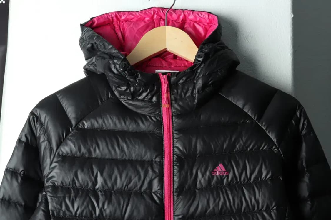 W(M) 아디다스 패딩 점퍼자켓 Y2K 트렌드 경량 블랙핑크-16213 상품이미지3