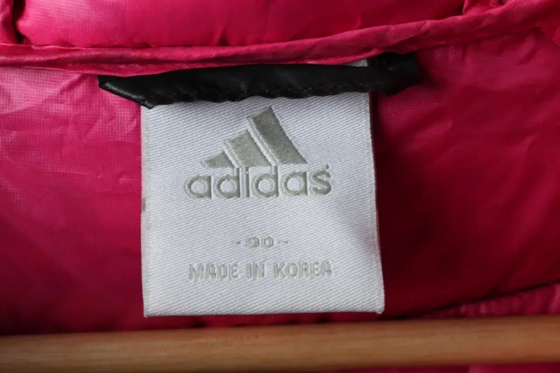 W(M) 아디다스 패딩 점퍼자켓 Y2K 트렌드 경량 블랙핑크-16213 상품이미지6
