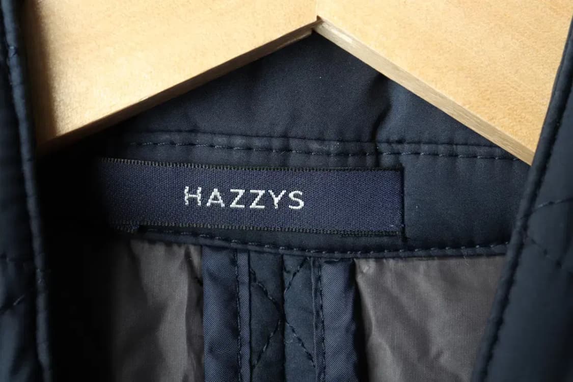 (M-L) 헤지스 패딩 점퍼자켓 경량 퀄팅 네이비-16218 상품이미지5