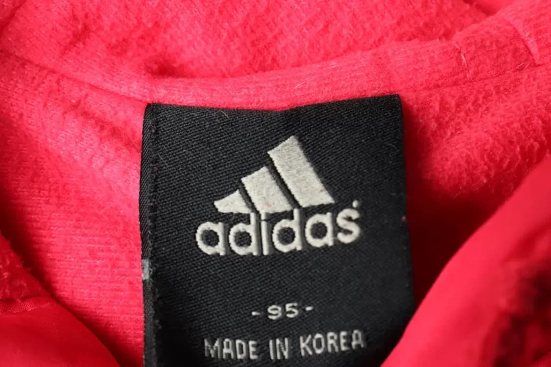 W(L) 아디다스 패딩 점퍼자켓 경량 후드 핑크 올드스쿨-1621A 상품이미지6