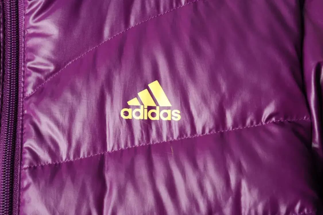 W(M-L) 아디다스 패딩 점퍼자켓 경량 구스다운 퍼플-1621B 상품이미지5