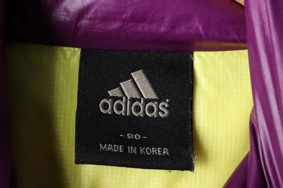 W(M-L) 아디다스 패딩 점퍼자켓 경량 구스다운 퍼플-1621B 상품이미지6