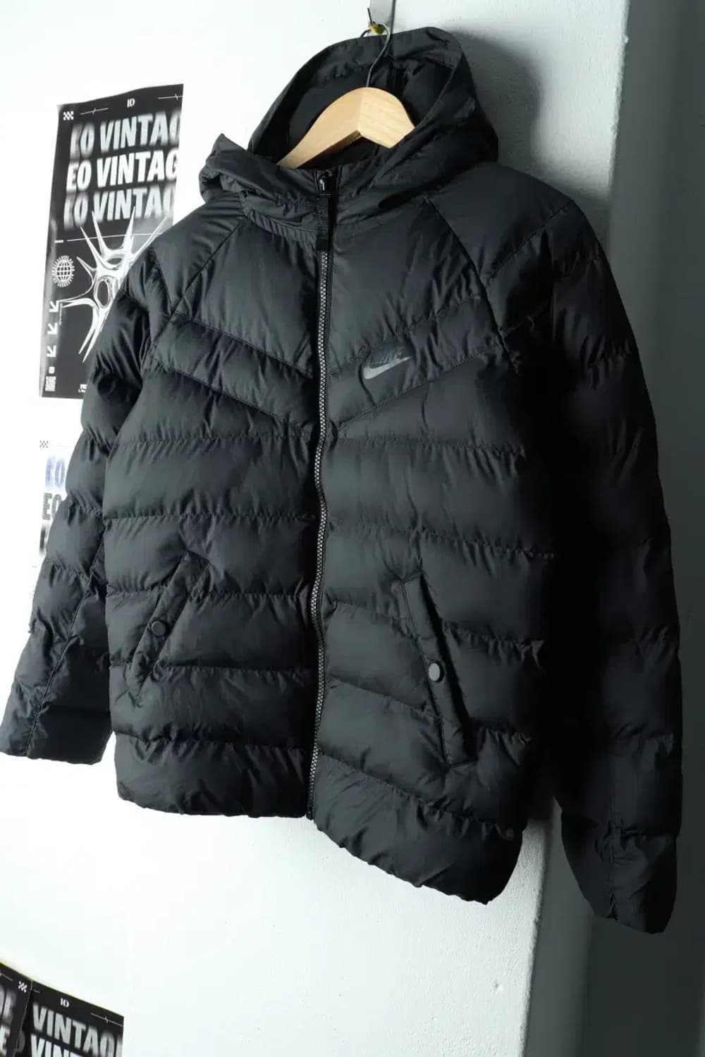 (M) 나이키 패딩 점퍼자켓 아동 키즈 트리플블랙-1621C 상품이미지1