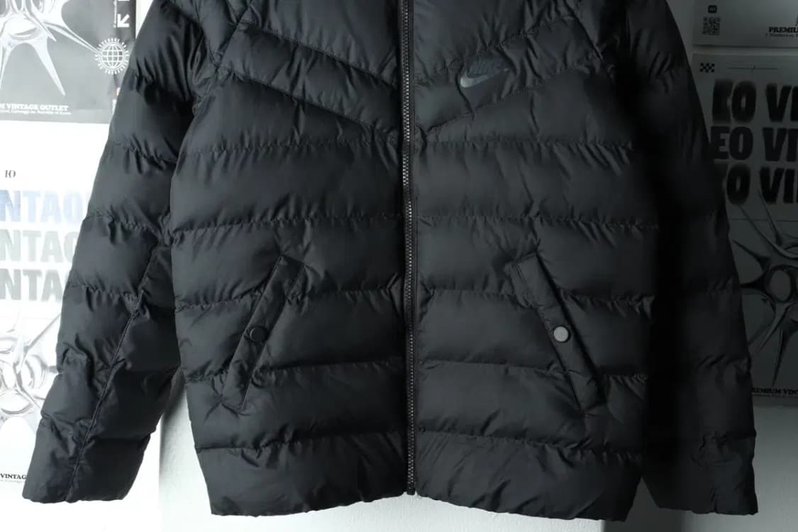 (M) 나이키 패딩 점퍼자켓 아동 키즈 트리플블랙-1621C 상품이미지4
