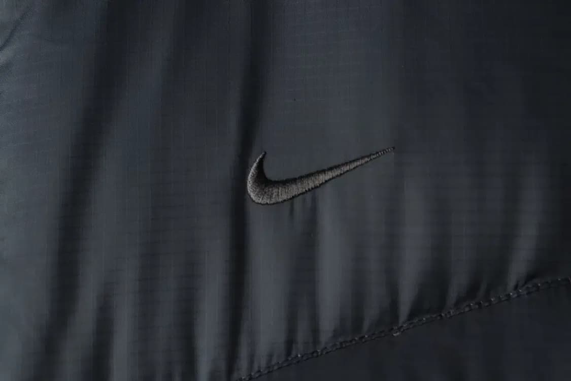 (M-L) 나이키 패딩 점퍼자켓 구스다운 블랙 올드스쿨 푸퍼-1621E 상품이미지5