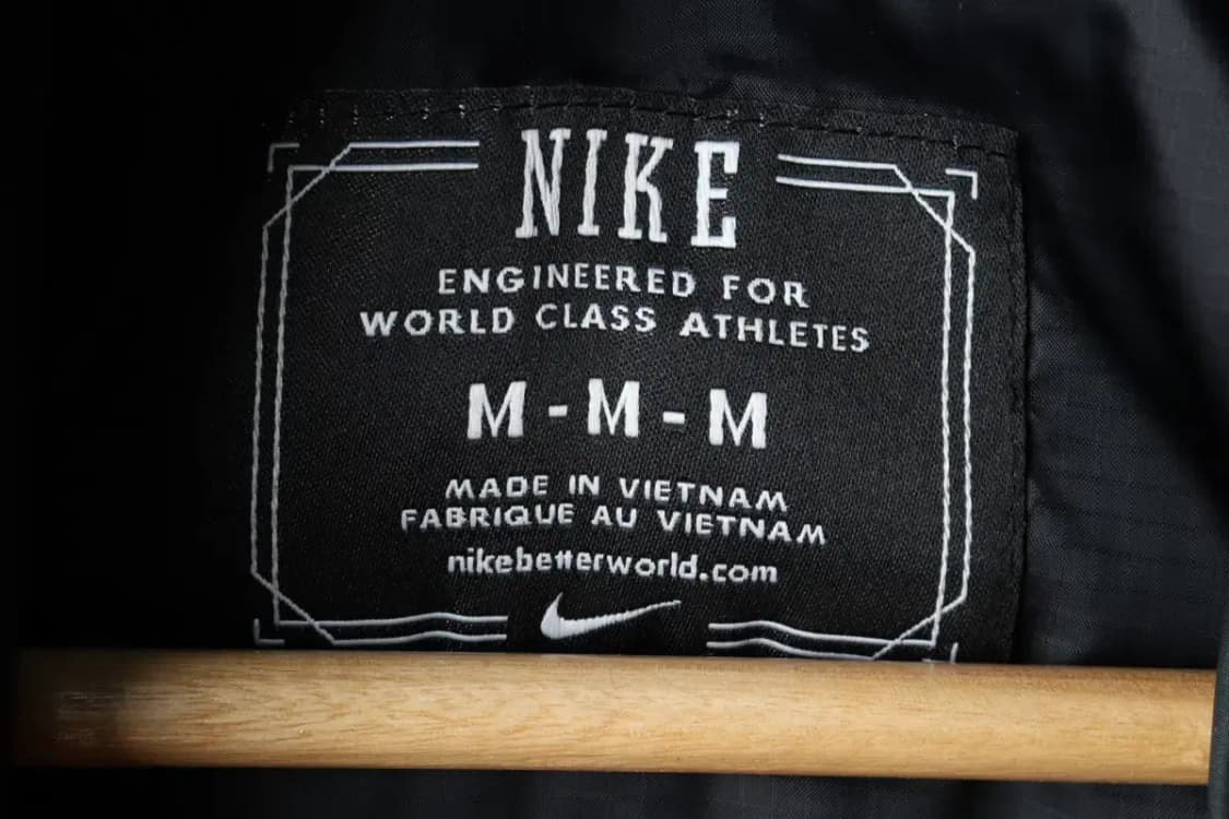 (M-L) 나이키 패딩 점퍼자켓 구스다운 블랙 올드스쿨 푸퍼-1621E 상품이미지7