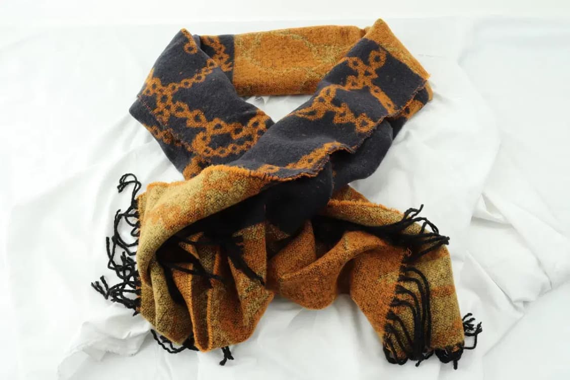 (F) 엘르 목도리 머플러 롱 숄 포근 따뜻 패턴-25F6 상품이미지5