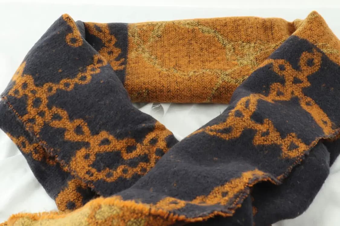 (F) 엘르 목도리 머플러 롱 숄 포근 따뜻 패턴-25F6 상품이미지6