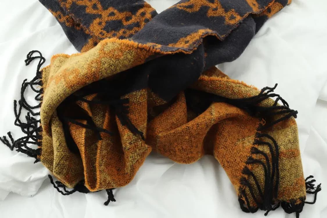 (F) 엘르 목도리 머플러 롱 숄 포근 따뜻 패턴-25F6 상품이미지7