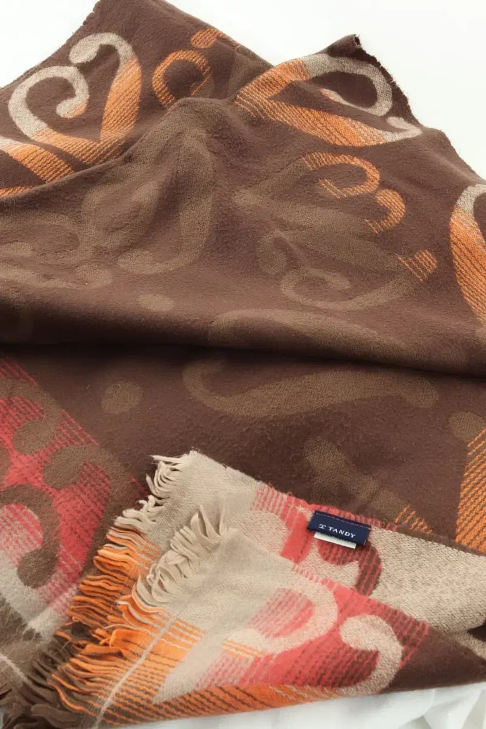 (F) 탠디 목도리 머플러 롱 숄 포근 따뜻 패턴-25F7 상품이미지1