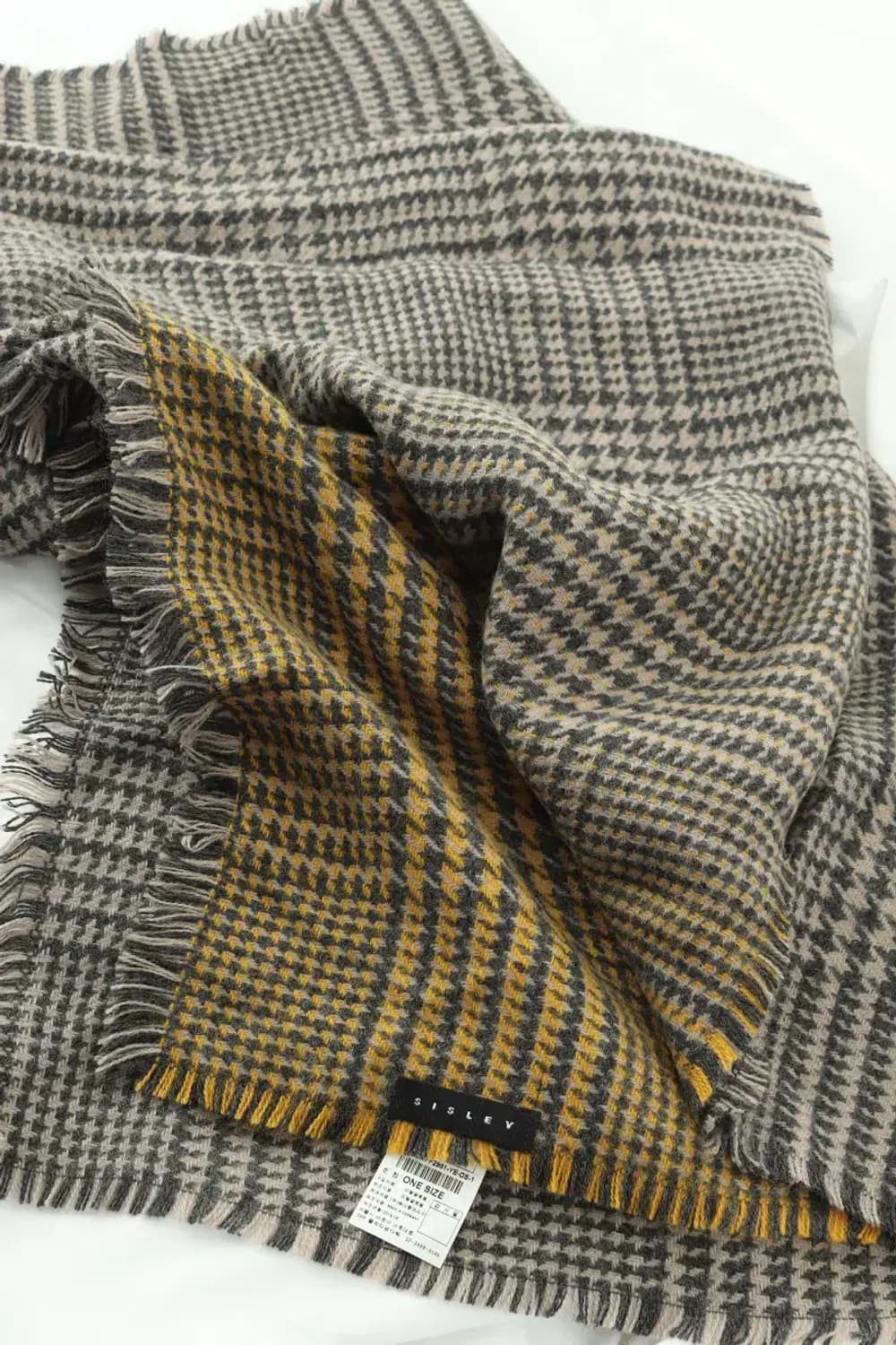 W(F) 시슬리 목도리 머플러 롱 숄 따뜻 포인트컬러 매물-25F9 상품이미지1