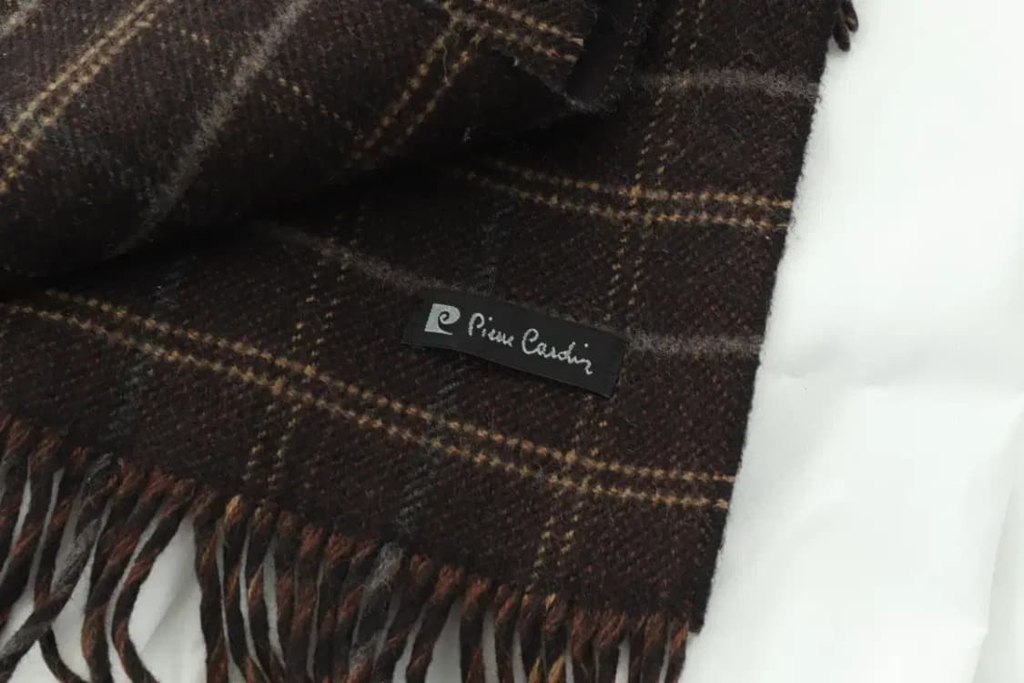 (F) 피에르가르뎅 목도리 머플러 딥브라운 포근 따뜻 보들-25FA 상품이미지3
