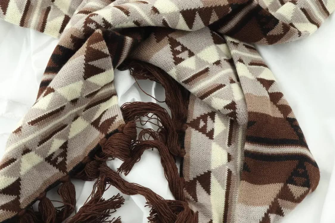 (F) 브랜드빈티지 목도리 머플러 노르딕 숏 쁘띠 아메카지-25FC 상품이미지6