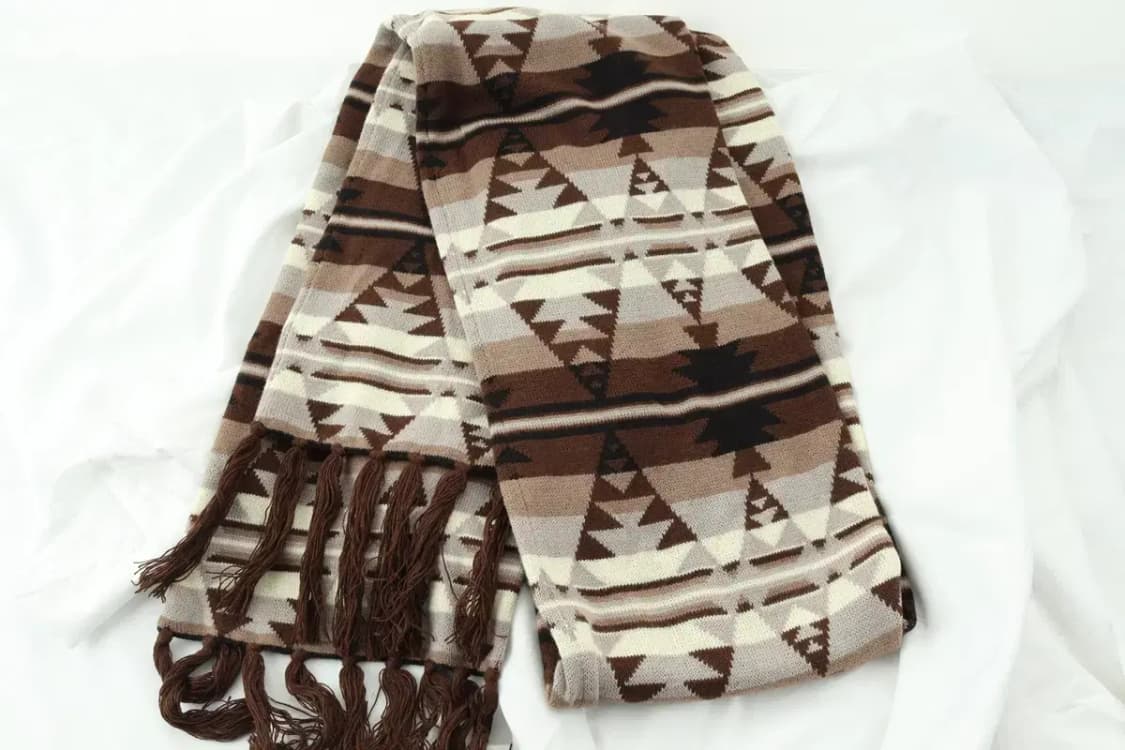 (F) 브랜드빈티지 목도리 머플러 노르딕 숏 쁘띠 아메카지-25FC 상품이미지7