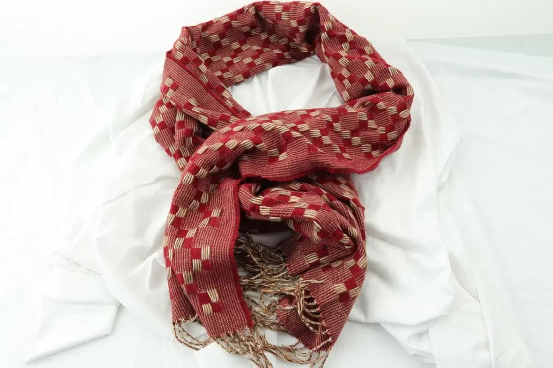 (F) 크리지아 목도리 머플러 이태리 자수 패턴 고급 보들-2601 상품이미지4