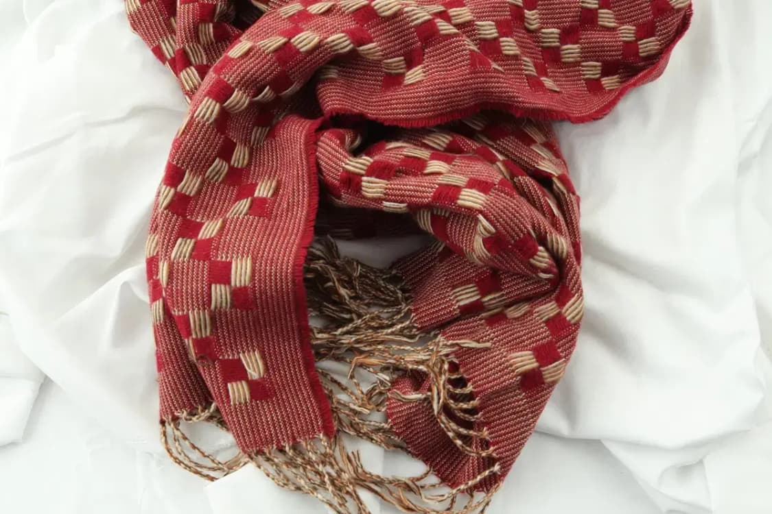 (F) 크리지아 목도리 머플러 이태리 자수 패턴 고급 보들-2601 상품이미지6