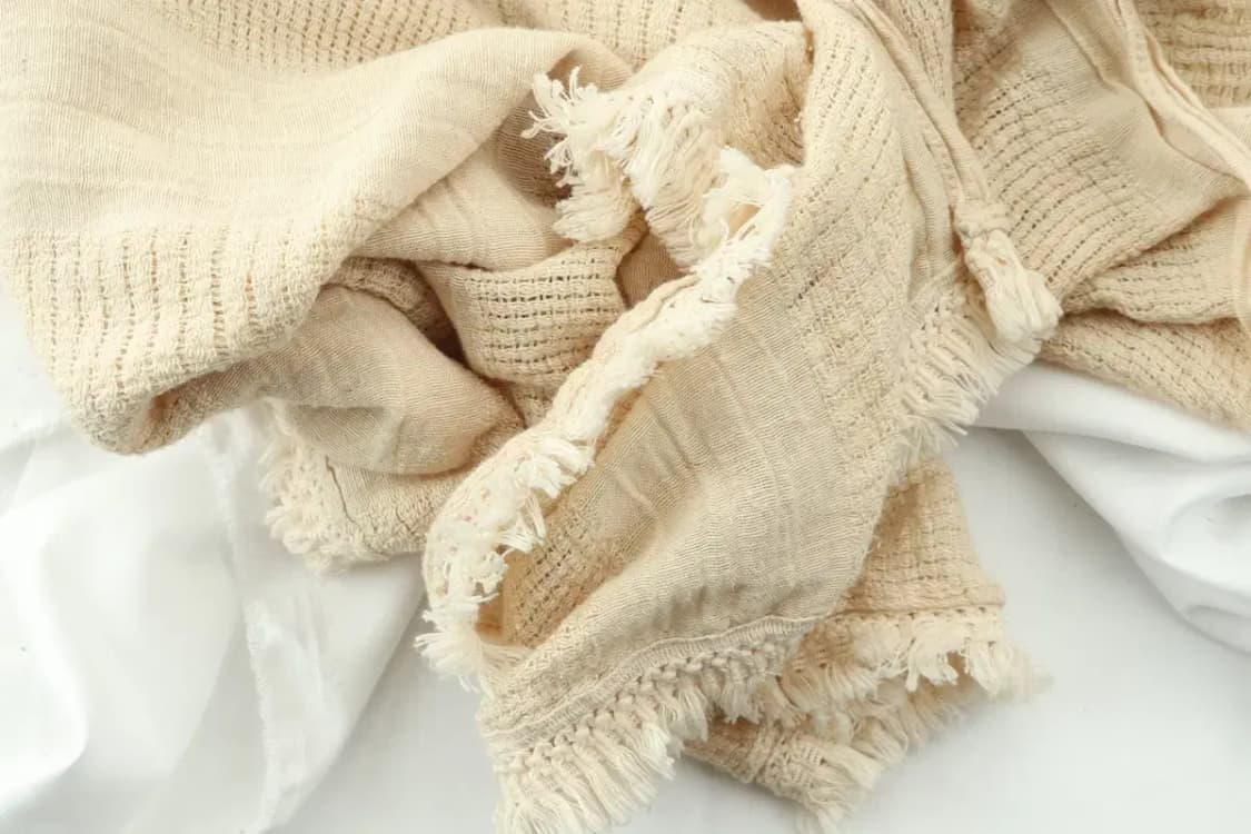 (F) 마시모두띠 목도리 머플러 롱 숄 케이프 베이지 가볍-2602 상품이미지4