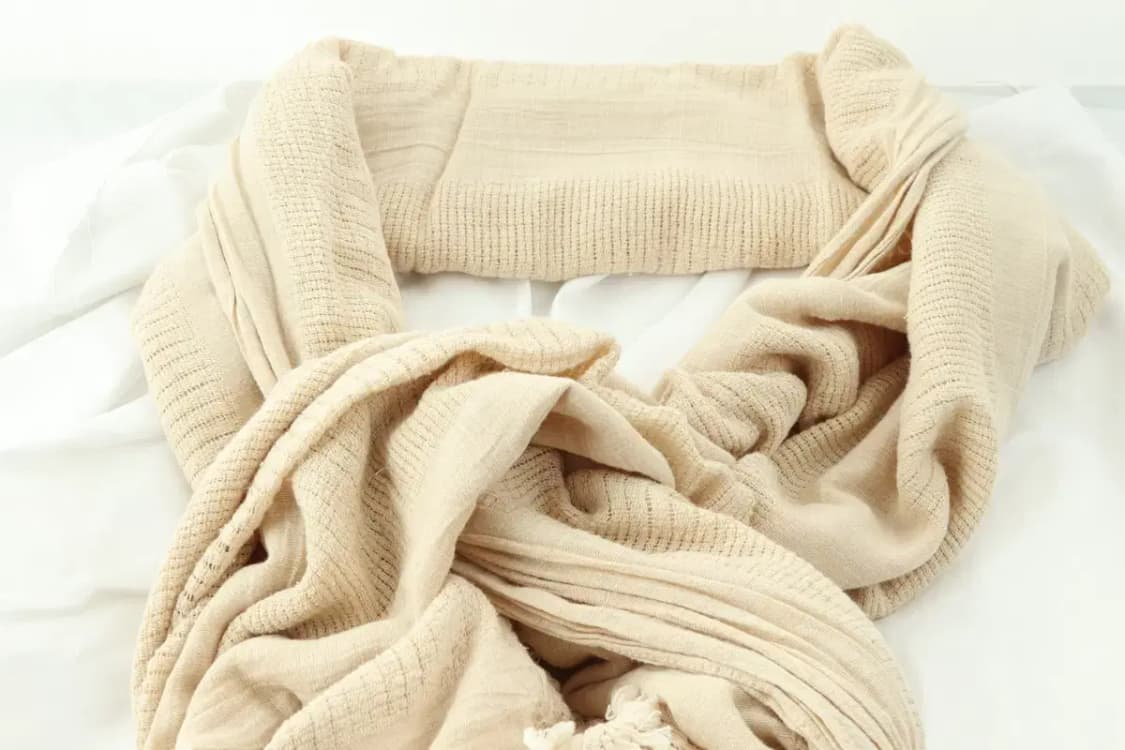 (F) 마시모두띠 목도리 머플러 롱 숄 케이프 베이지 가볍-2602 상품이미지6