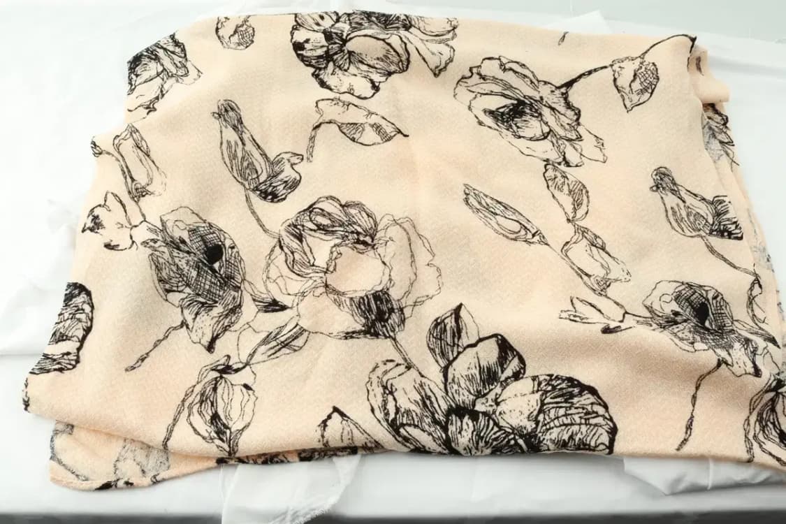 (F) 엘르 목도리 머플러 패턴 보들보들 따뜻 꽃무늬-2605 상품이미지4