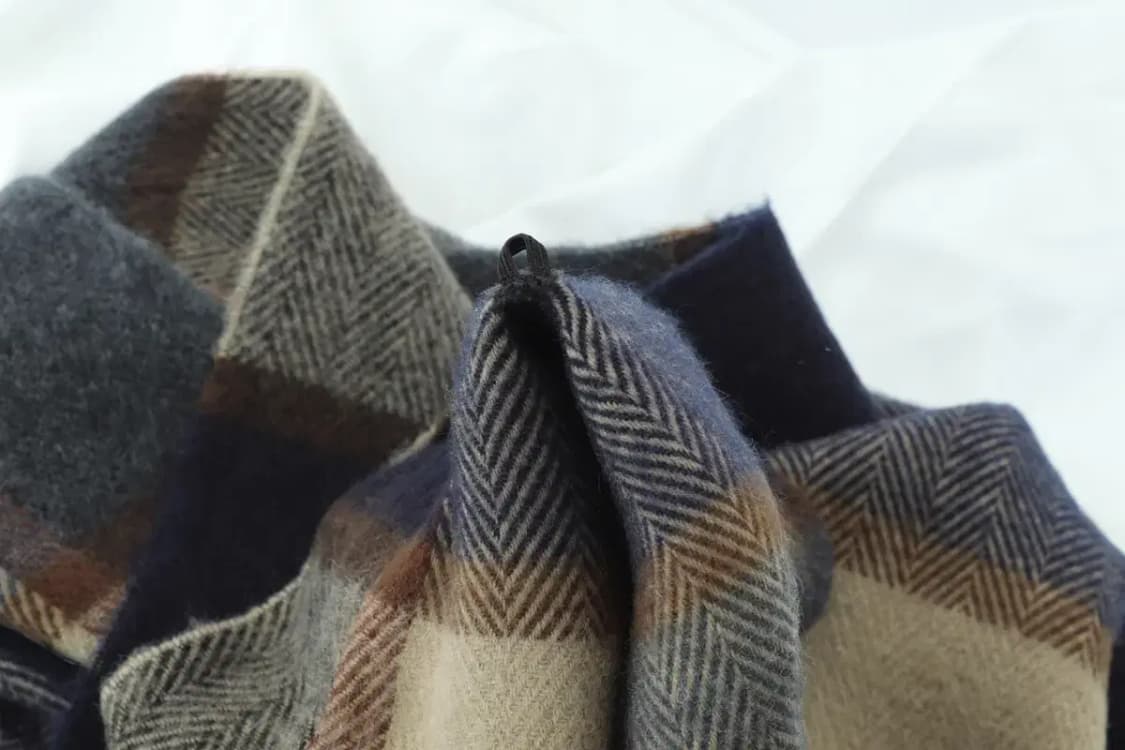 (F) 타미힐피거 목도리 머플러 아메카지 히피 보들 울-2607 상품이미지5