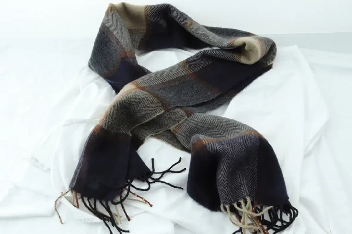 (F) 타미힐피거 목도리 머플러 아메카지 히피 보들 울-2607 상품이미지7