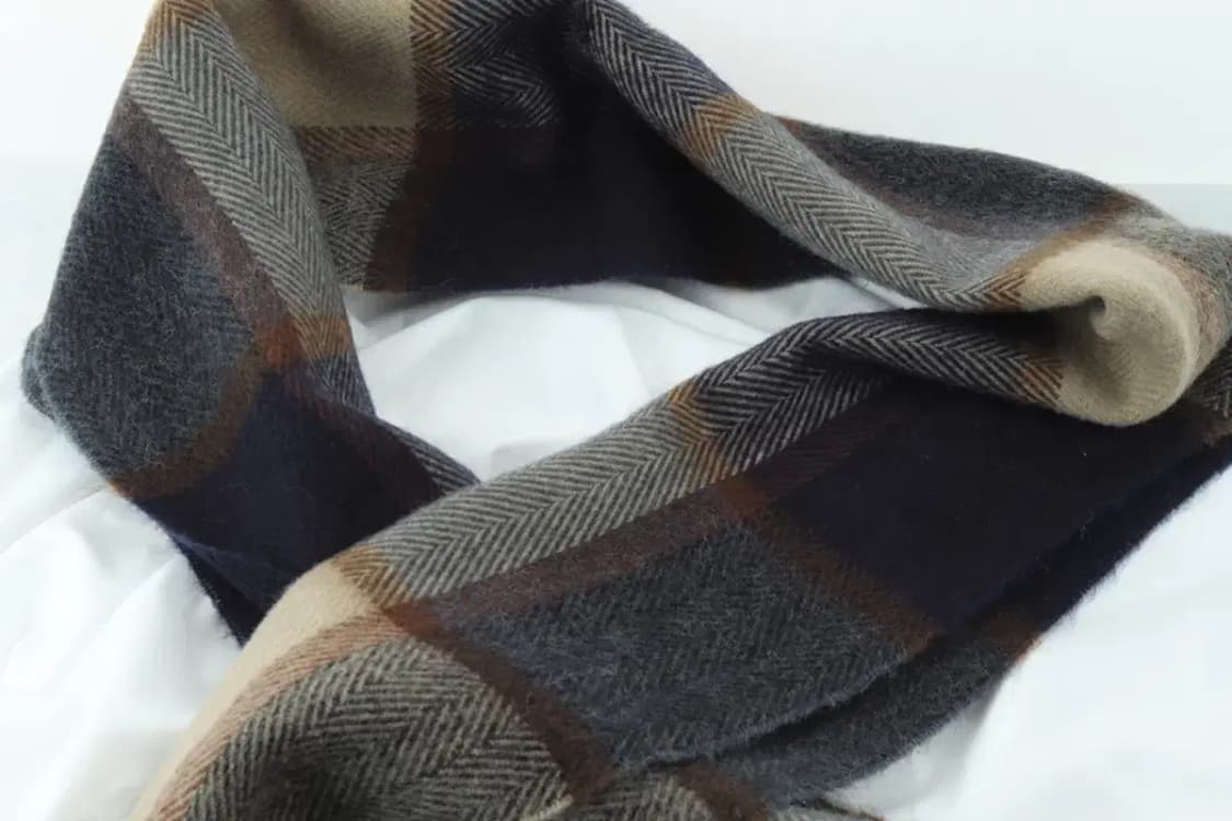 (F) 타미힐피거 목도리 머플러 아메카지 히피 보들 울-2607 상품이미지8