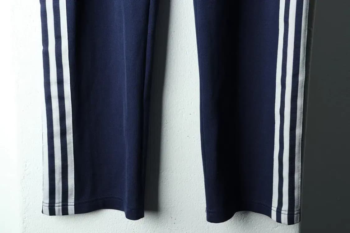 (M) 아디다스 트레이닝복 바지 사용감 네이비 삼선-2234 상품이미지4