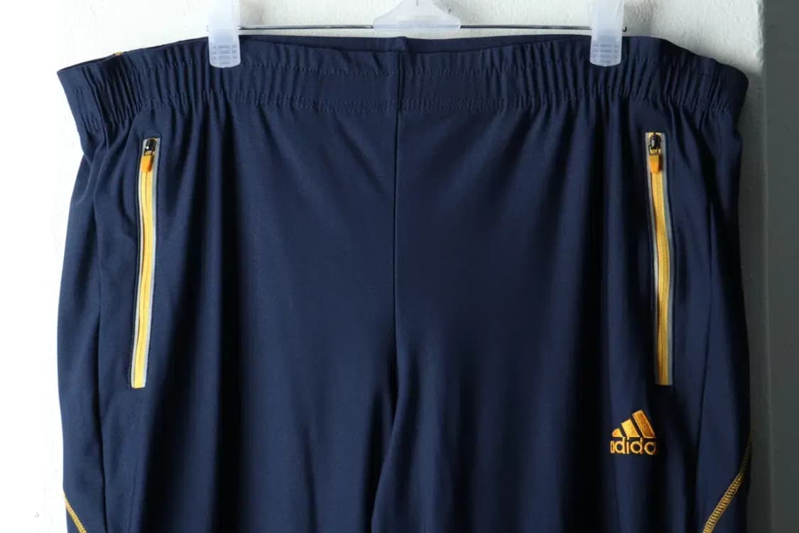 (L-XL) 아디다스 트레이닝복 바지 등산 기능성 네이비 운동-2235 상품이미지4