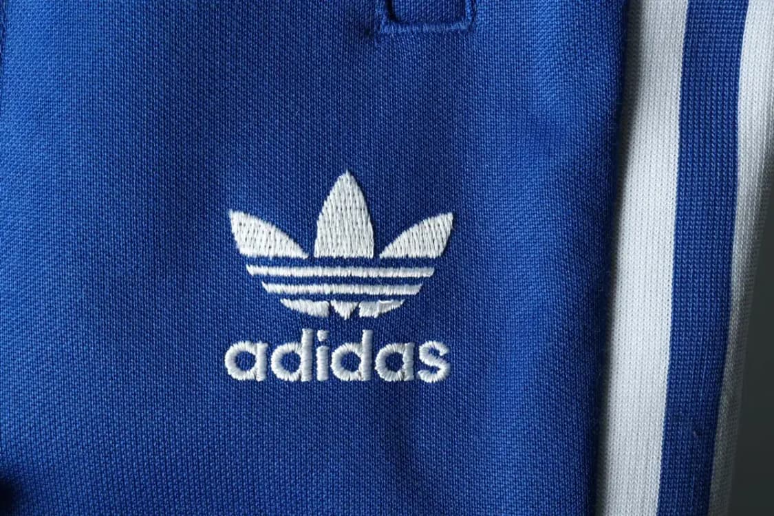 (L-XL) 아디다스 트레이닝복 바지 베켄바우어 블루 올드스쿨-2236 상품이미지5