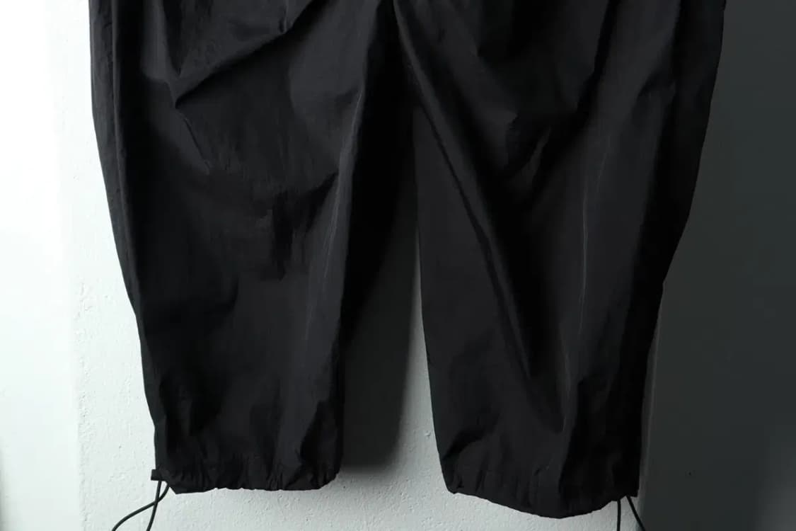 (M) 코드그라피 트레이닝복 바지 블랙 우븐 조거-223B 상품이미지4